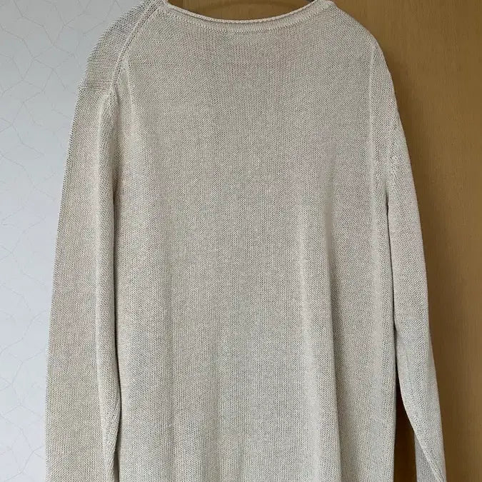 [BUNJANG] AMOMENTO 25ss Knit Sweater Ecru / 아모멘토 25ss 니트 에크루 새상품