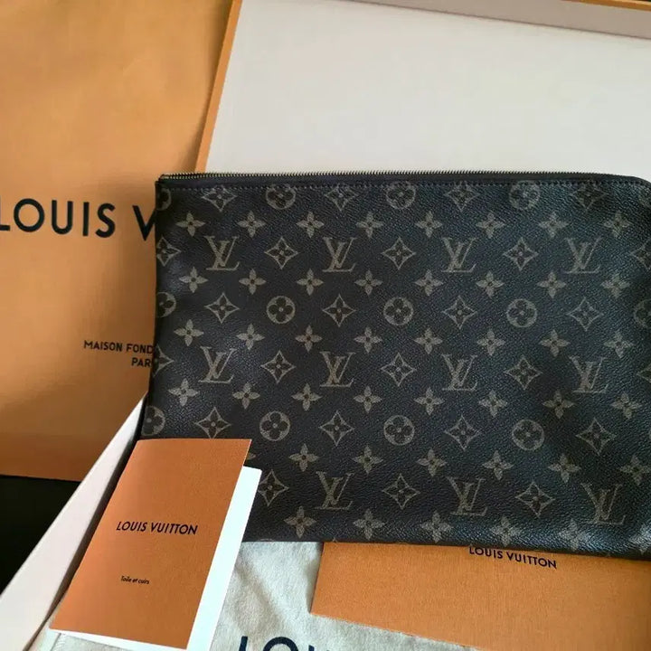 [BUNJANG] Louis Vuitton Monogram Clutch Bag / 루이비통 모노그램 클러치 백