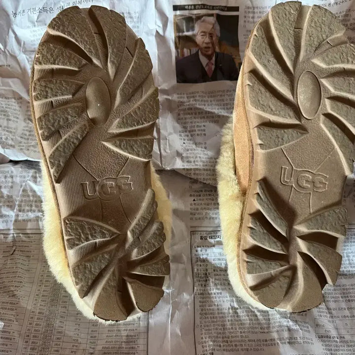 [BUNJANG] UGG Coquette Chestnut Mules / UGG 어그 코케트 털 슬리퍼 뮬 부츠 체스트넛 240