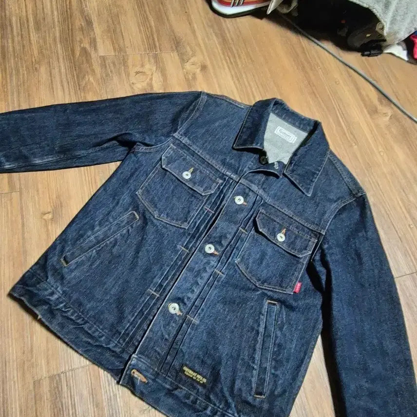 [BUNJANG] Covernat Raw Denim Jacket (95) / (95) 커버낫 생지데님 자켓 거의새제품