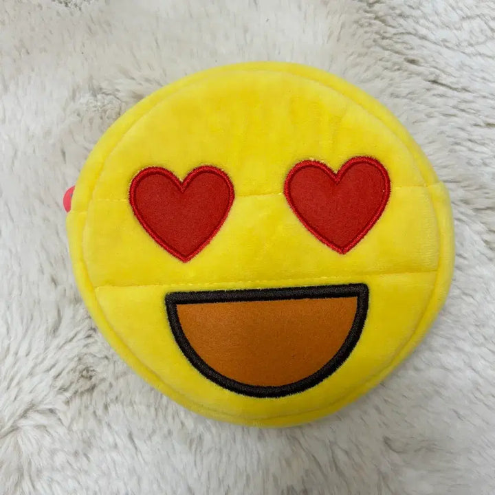 [BUNJANG] Chuu Chupa Chups Emoji Pouch / 츄팝춥스 히트눈 이모지 파우치