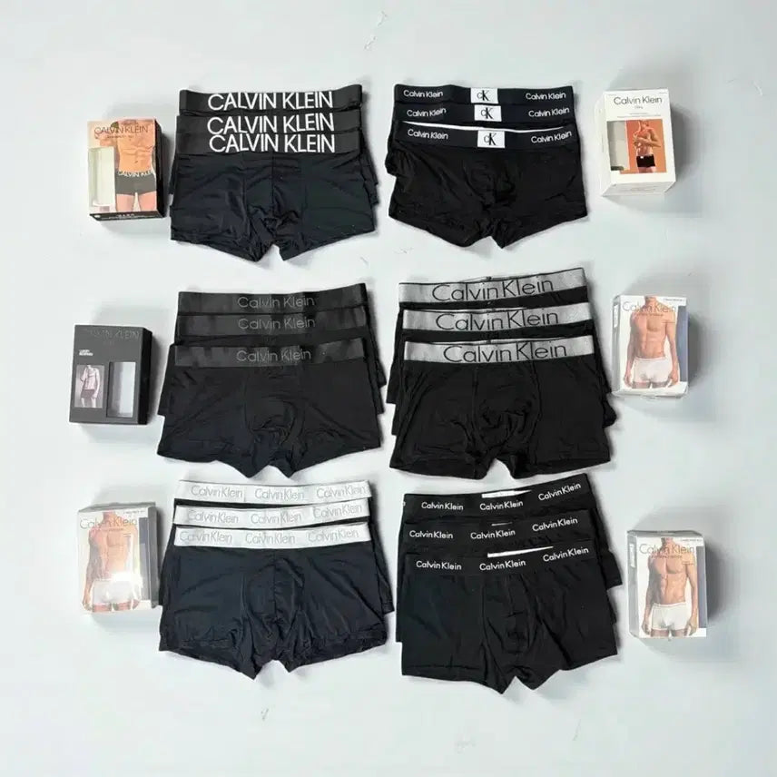 [BUNJANG] Calvin Klein 3-Piece Underwear Set / 캘빈클라인 속옷 3장 한세트 2만원
