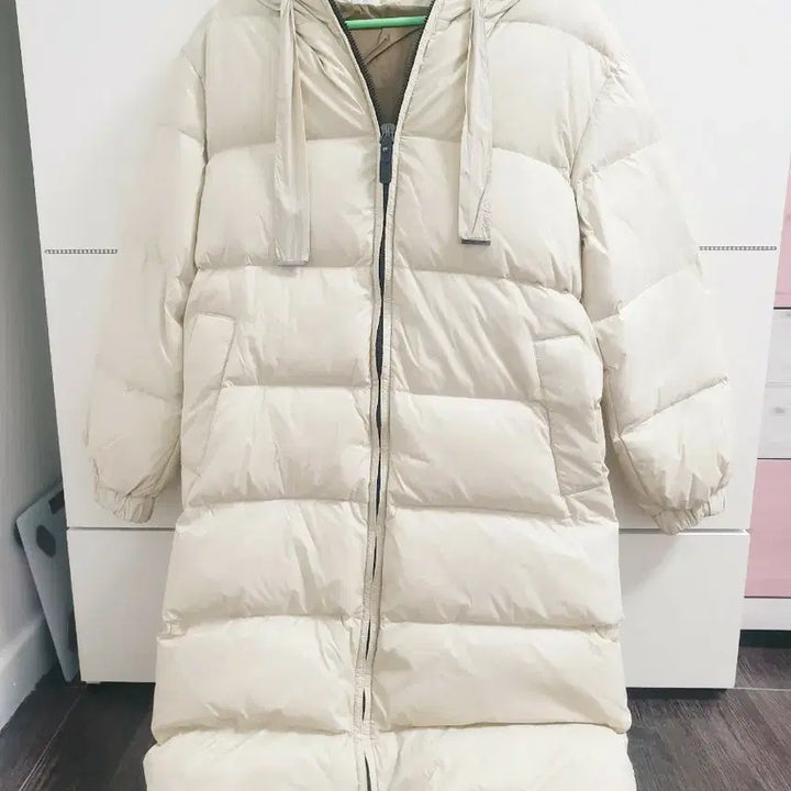 [BUNJANG] Unbranded Down Long Padded Coat (New) / 막스st덕다운 롱패딩(새상품)