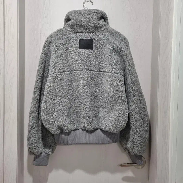 [BUNJANG] T. Maker Gray Fleece Jacket / 티메이커. 브랜드의 뽀글이 자켓