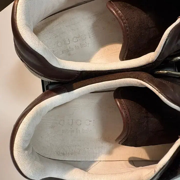 [BUNJANG] Gucci Velcro Suede Sneakers / 구찌 정품 벨크로 스웨이드 스니커즈