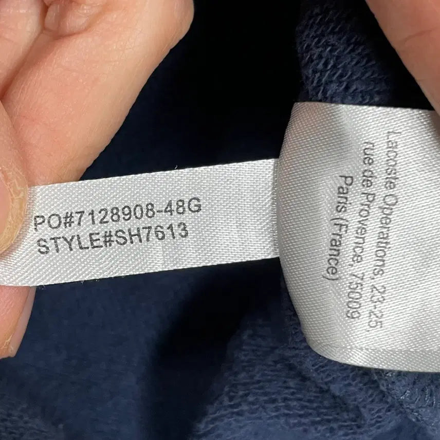 [BUNJANG] Lacoste Navy Men's Sweatshirt XL / [남성상의] 라코스테 맨투맨