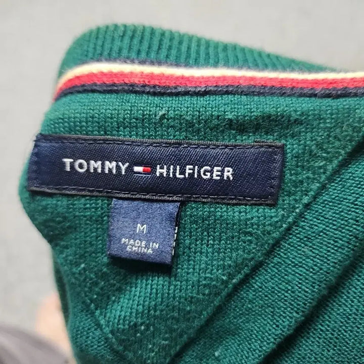 [BUNJANG] Tommy Hilfiger Argyle Check Knit Sweater / [M] 타미힐피거 아가일체크 니트 (2837)