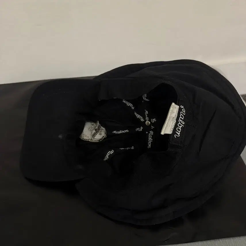 [BUNJANG] Malbon Golf Trooper Cap Black / 말본 골프 트루퍼 캡 블랙