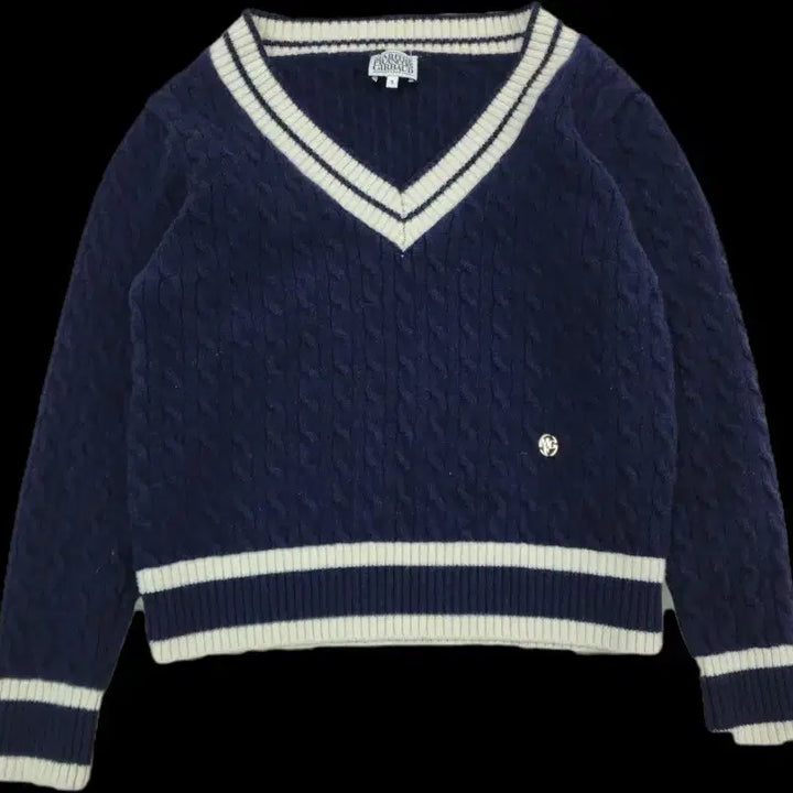 [BUNJANG] Marithe Francois Girbaud Cable Knit Sweater (Size S) / 마리떼 프랑소와 저버 케이블 니트(S)