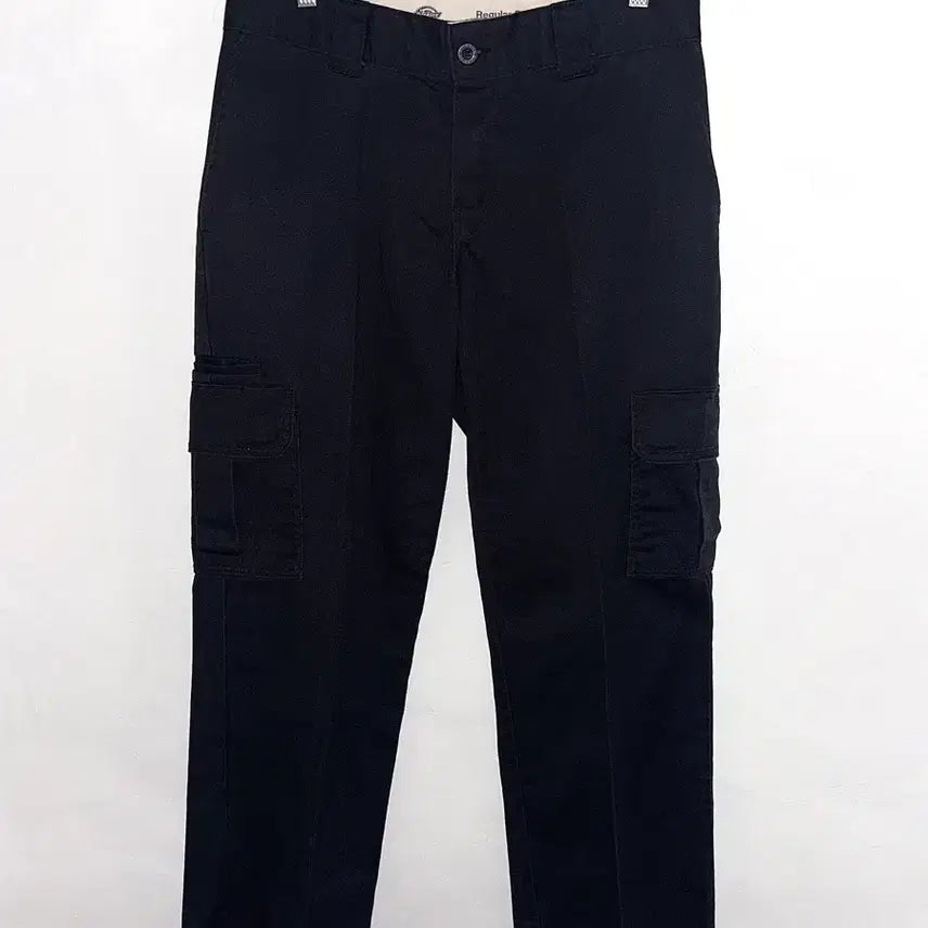 [BUNJANG] Dickies Regular Straight Cargo Pants / Dickies 블랙 카고 팬츠 (Regular Straight)