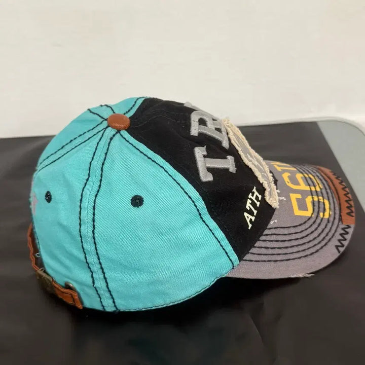 [BUNJANG] True Religion Y2K Cap Black/Mint / 트루릴리전 Y2K 캡 모자 블랙/민트 56TH