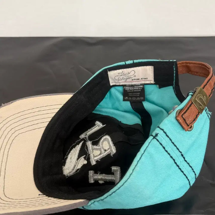 [BUNJANG] True Religion Y2K Cap Black/Mint / 트루릴리전 Y2K 캡 모자 블랙/민트 56TH