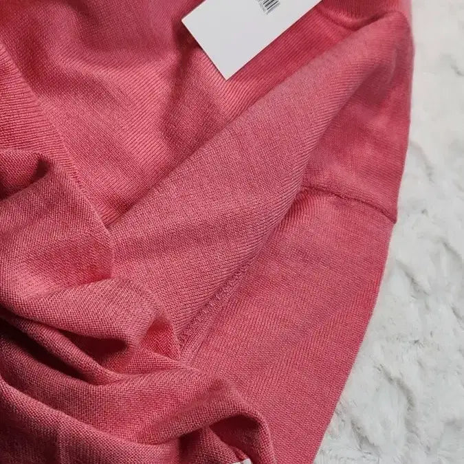 [BUNJANG] Saint-Germain Italian Knit Top / 쌩제르망 정품  이태리  반팔니트 목폴라 핑크/브라운/올리브 새상품