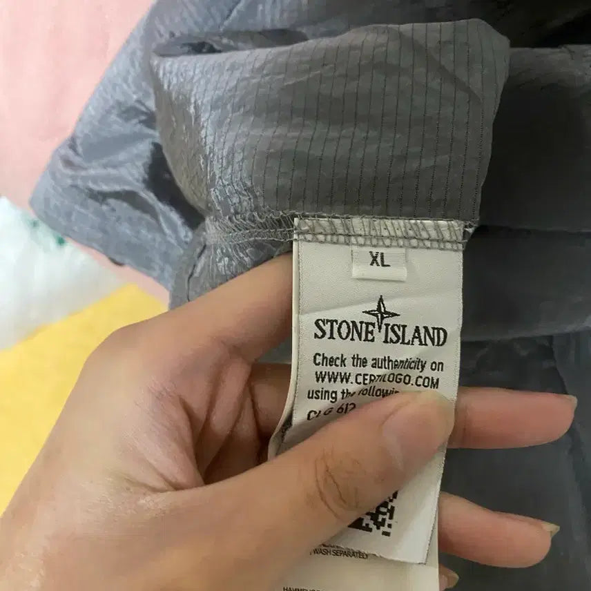 [BUNJANG] Stone Island Nylon Two-Pocket Windbreaker / 스톤아일랜드 나일론 투포켓 바람막이 새상품 xl 판매합니다~