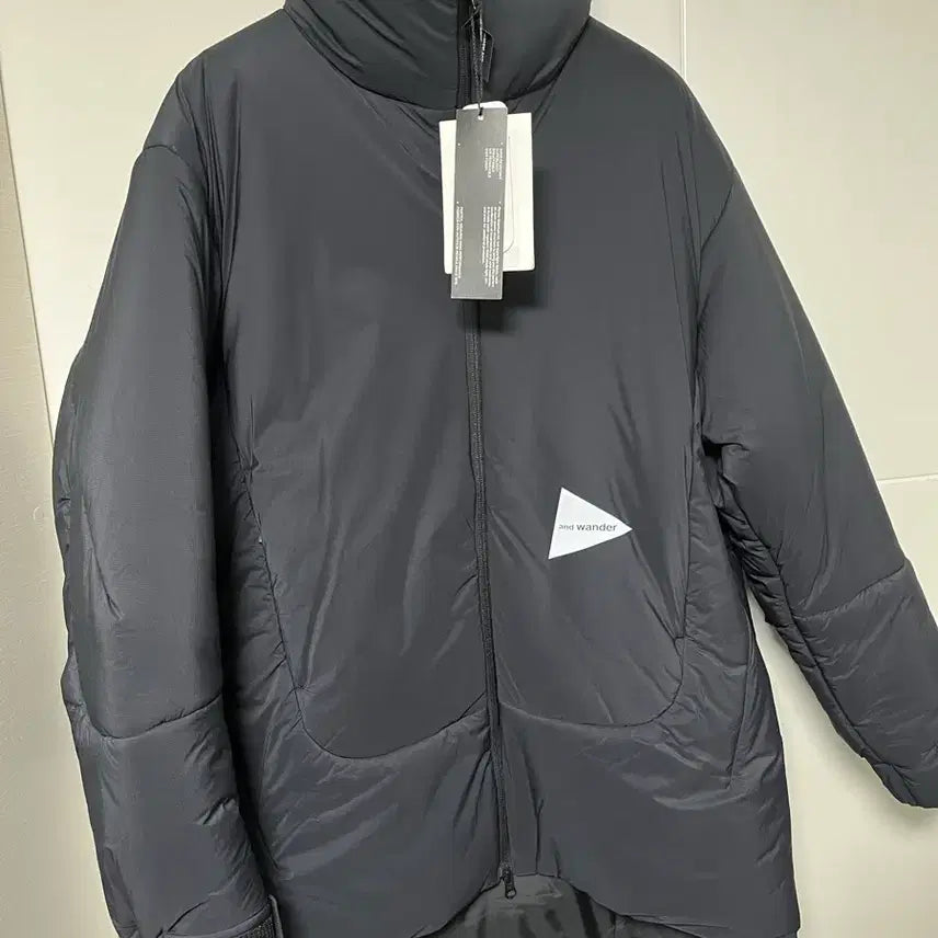 [BUNJANG] And Wander Top Fleece Coat Black L-XL / (새상품) 앤드원더 탑 플리스 코트 블랙 L-XL