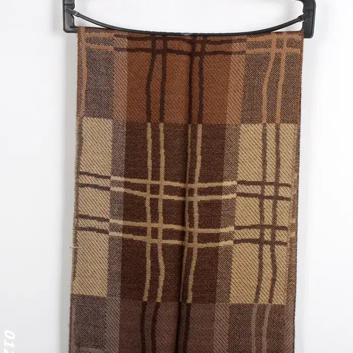 [BUNJANG] Kenzo Brown Check Muffler / 겐조 브라운 체크머플러