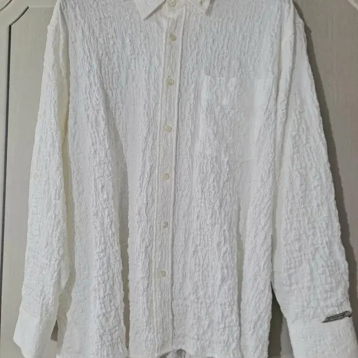 [BUNJANG] ADER Error Wrinkle Shirt - White / 아더에러 링클 셔츠 화이트ㅡ새상품.정품