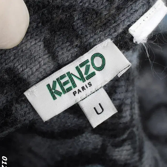 [BUNJANG] Kenzo Floral Long Scarf / 겐조 플로럴 롱 머플러