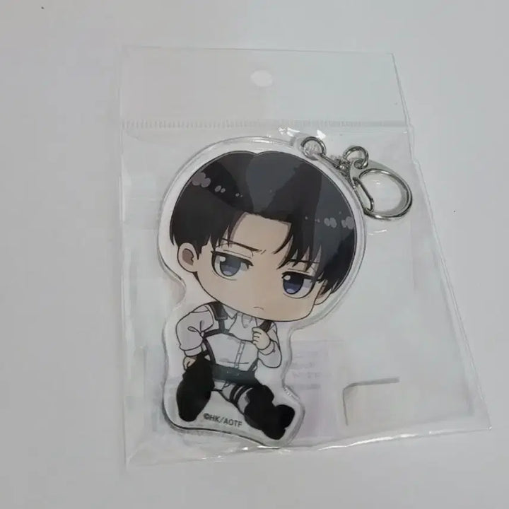 [BUNJANG] Attack on Titan Levi Acrylic Keyring / 진격의거인 리바이 페탄코 아크릴 키링 키홀더 굿즈 진격거