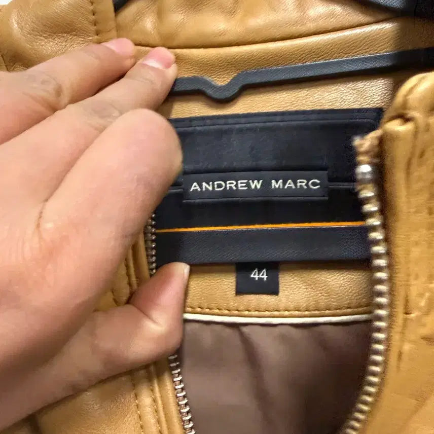 [BUNJANG] ANDREW MARC Leather Jacket / 앤드류 마크(ANDREW MARC)가죽자켓