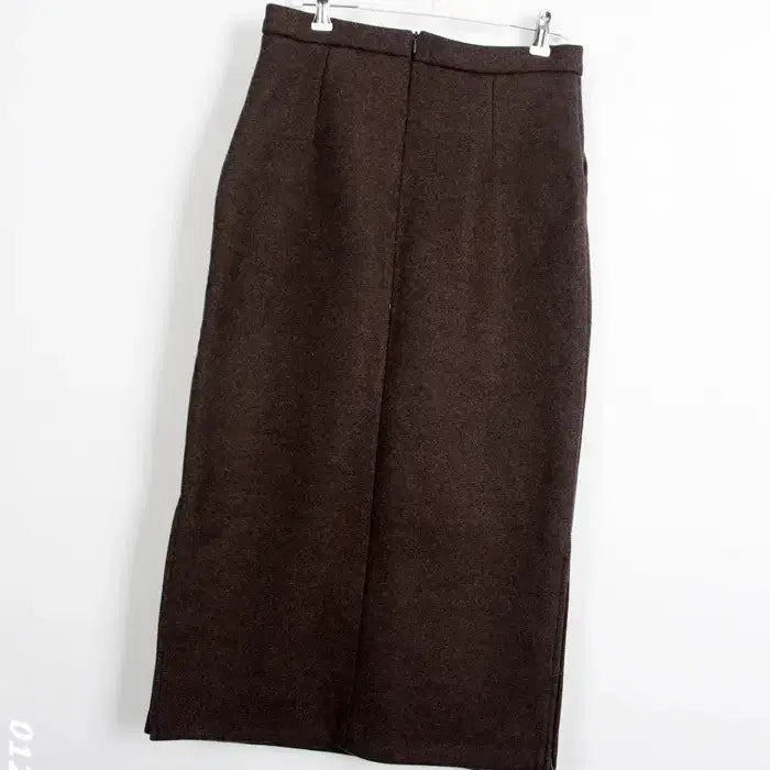[BUNJANG] PEONY Brown Wool Skirt / 여성S/ PEONY 브라운 모직스커트