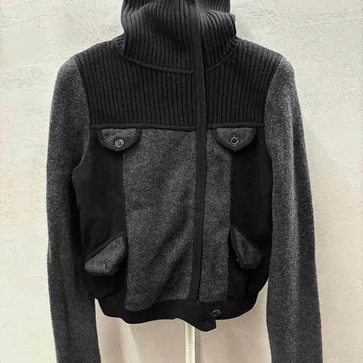 [BUNJANG] DIANE von FURSTENBERG Wool Blend Knit Zip-Up Jacket / DIANE von FURSTENBERG 울 혼방 니트 집업 M