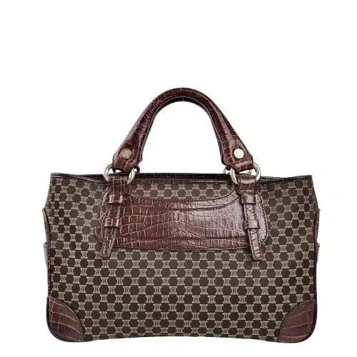 [BUNJANG] Celine Macadam Triomphe Jacquard Boogie Bag / 정품 셀린느 마카담 트리오페 자가드 부기백