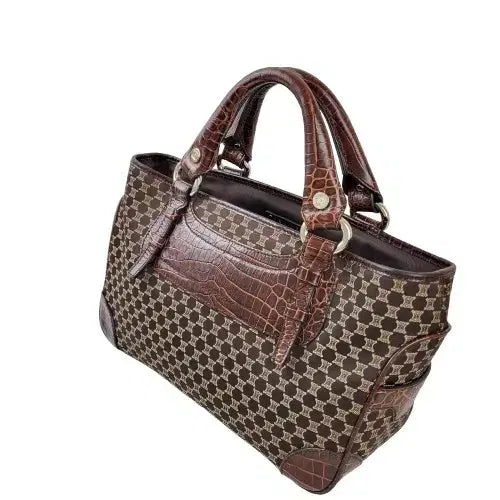[BUNJANG] Celine Macadam Triomphe Jacquard Boogie Bag / 정품 셀린느 마카담 트리오페 자가드 부기백