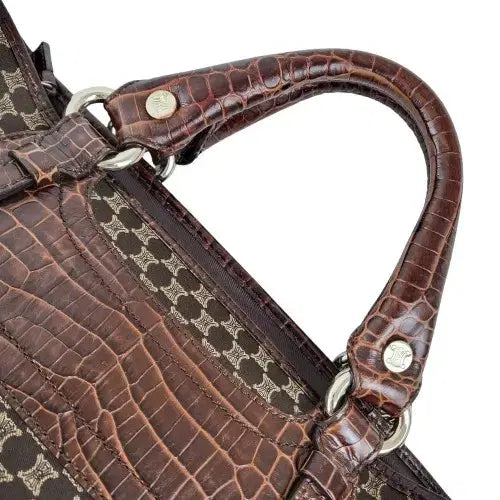 [BUNJANG] Celine Macadam Triomphe Jacquard Boogie Bag / 정품 셀린느 마카담 트리오페 자가드 부기백