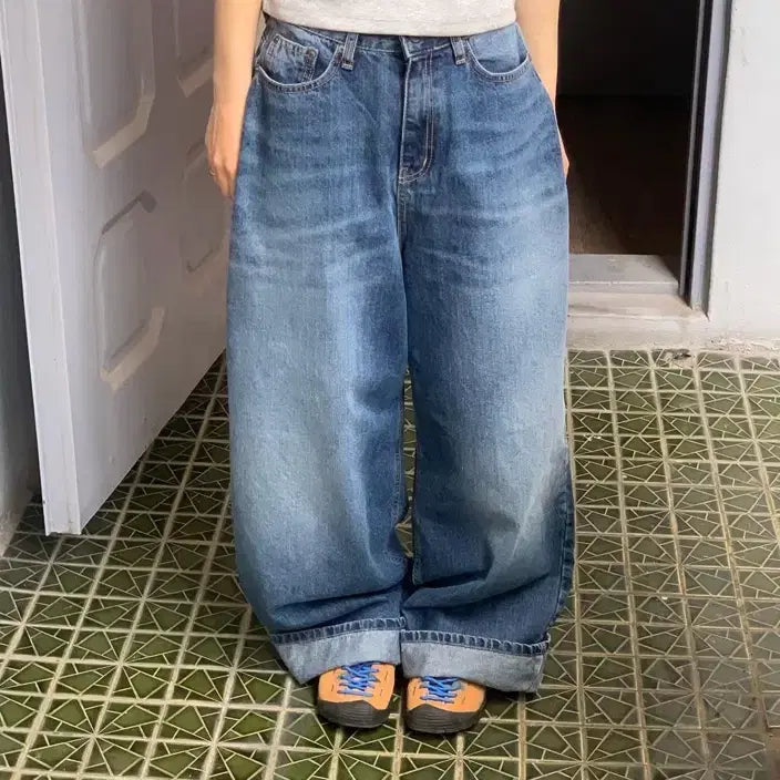 [BUNJANG] Amilt Wide Jeans / 아밀트 와이드 청바지