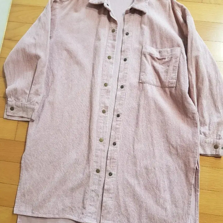 [SOLD OUT] LAP 코듀로이 셔츠 핑크
