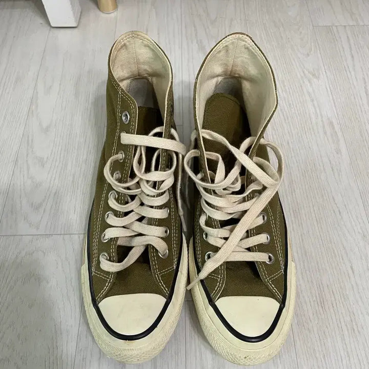 [BUNJANG] Converse Addict High Olive / (260) 컨버스 어딕트 하이 올리브