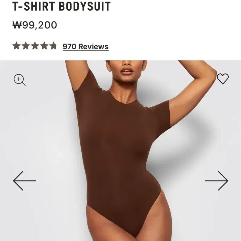 [BUNJANG] SKIMS FITS EVERYBODY T-Shirt Bodysuit Bundle Set / 스킴스 바디수트 FITS EVERYBODY T-SHIRT BODYSUIT