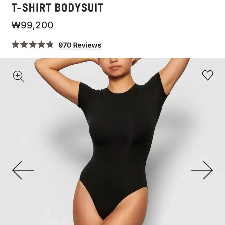 [BUNJANG] SKIMS FITS EVERYBODY T-Shirt Bodysuit Bundle Set / 스킴스 바디수트 FITS EVERYBODY T-SHIRT BODYSUIT