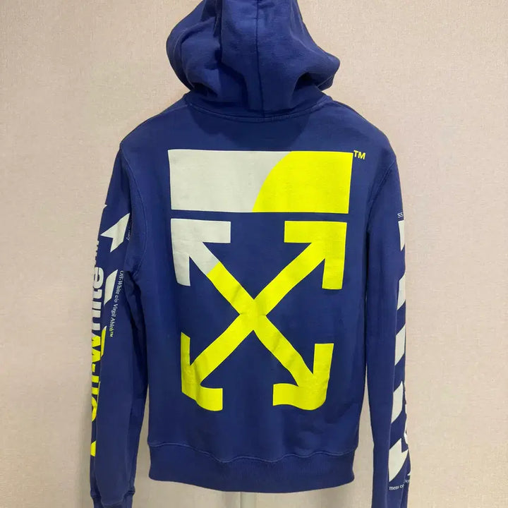 [BUNJANG] Off-White Diag Split Arrow Hoodie / 오프화이트 디아그 스플릿 애로우 후드