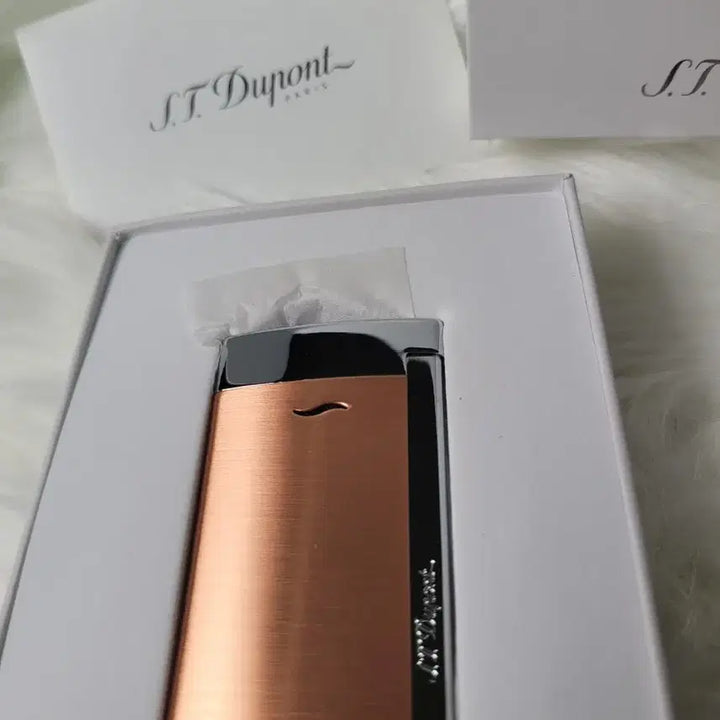 [BUNJANG] S.T. Dupont CA27704 Rose Gold Turbo Lighter / [새상품] 듀퐁라이터 신형 터보 ca27704 로즈골드 쌍불 터보 라이타