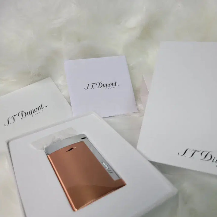 [BUNJANG] S.T. Dupont CA27704 Rose Gold Turbo Lighter / [새상품] 듀퐁라이터 신형 터보 ca27704 로즈골드 쌍불 터보 라이타