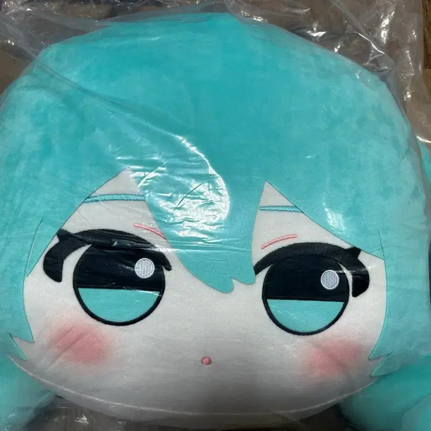 [BUNJANG] Hatsune Miku Miku Thanksgiving Face Cushion / 하츠네미쿠 미쿠감사제 페이스 쿠션 판매합니다