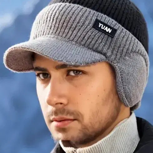 [BUNJANG] Unisex Winter Ear Flap Beanie / ( 새상품 ) 남녀용 겨울 방한 털 귀마개 비니 ( 무료배송)