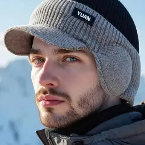 [BUNJANG] Unisex Winter Ear Flap Beanie / ( 새상품 ) 남녀용 겨울 방한 털 귀마개 비니 ( 무료배송)