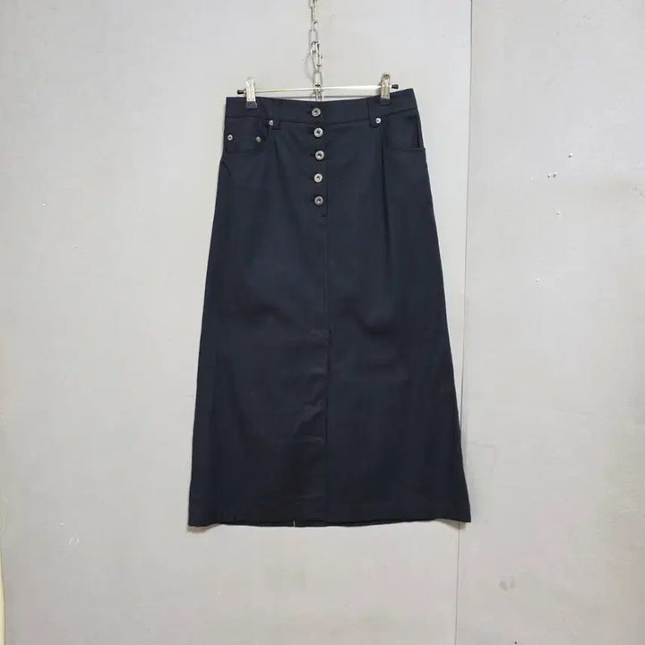 [SOLD OUT] 톰보이 네이비 롱스커트 55  n2304