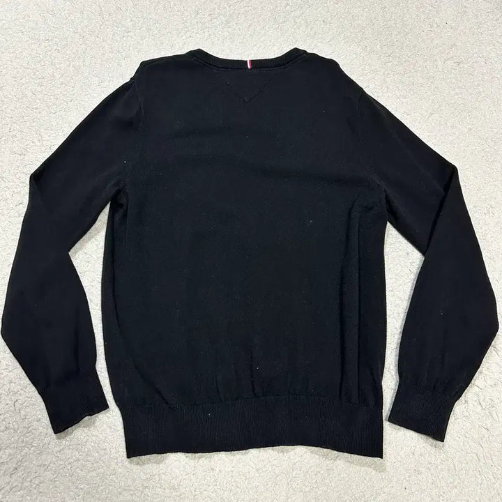 [BUNJANG] Tommy Hilfiger V-Neck Knit (Black, M) / 타미힐피거 니트 브이넥 블랙 m