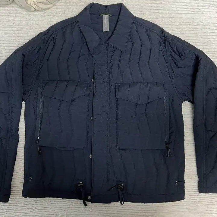 [BUNJANG] UNAFFFECTED Quilted Jacket Navy S / UNAFFECTED 언어펙티드 퀼팅 자켓 네이비