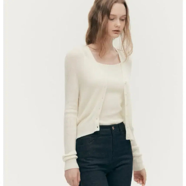 [BUNJANG] Sie Irene Essential Sleeveless &amp; Cardigan Set / 시에 sie 아이린 에센셜 슬리브리스, 가디건
