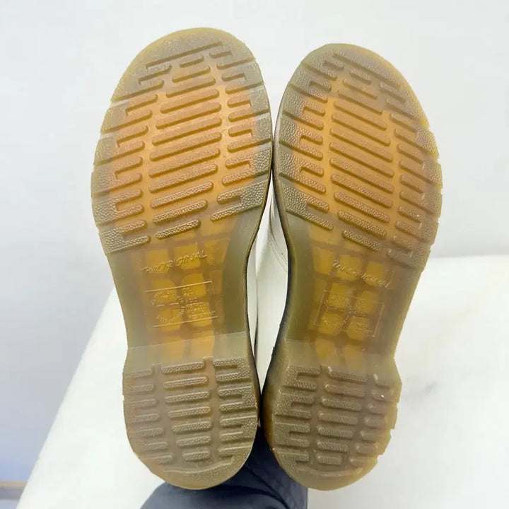 [BUNJANG] Dr. Martens 1461W White 3-Hole Shoes / (UK4)닥터마틴 1461W 화이트 3홀