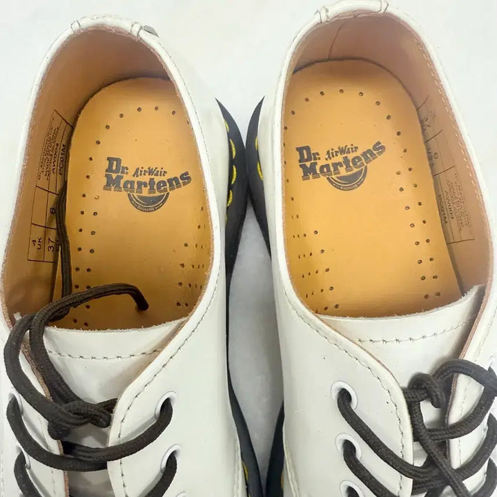 [BUNJANG] Dr. Martens 1461W White 3-Hole Shoes / (UK4)닥터마틴 1461W 화이트 3홀