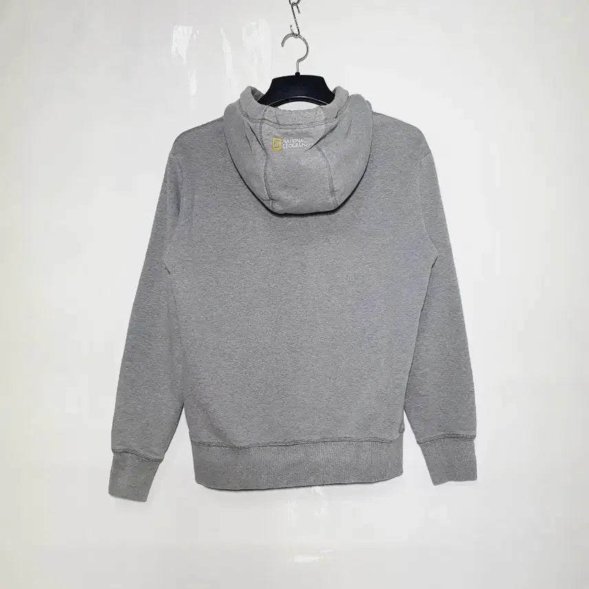 [BUNJANG] National Geographic Fleece Lined Hoodie / NATIONAL GEOGRAPHIC 내셔널 지오그래픽 안감기모 후드티