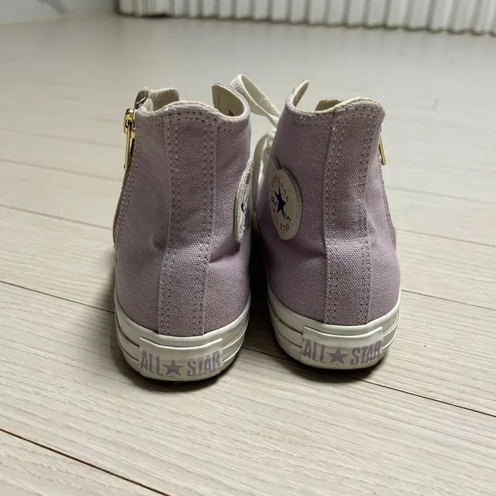[BUNJANG] Converse All Star Heart Patch Lilac Sneakers / 컨버스 올스타 하트패치 라일락