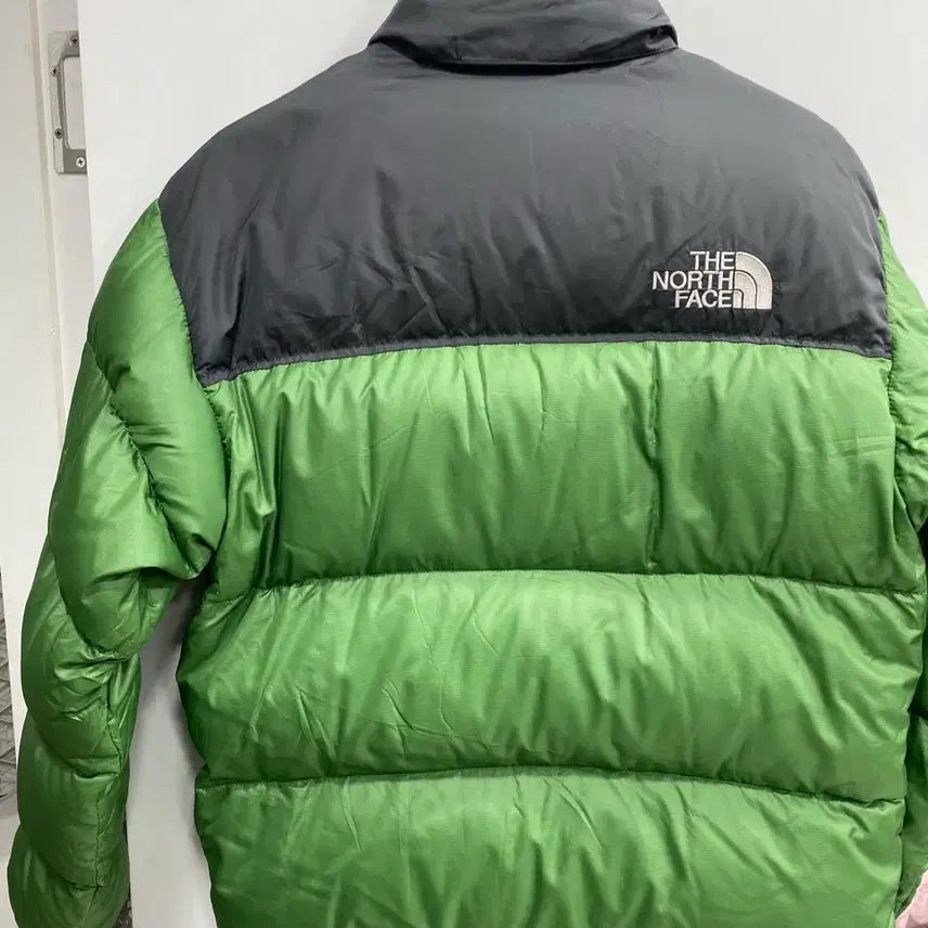 [BUNJANG] The North Face Nuptse 700 Short Padded Jacket / [M추천/표기S] 처분 노스페이스 구형 골드윈 눕시 700 숏패딩 그린