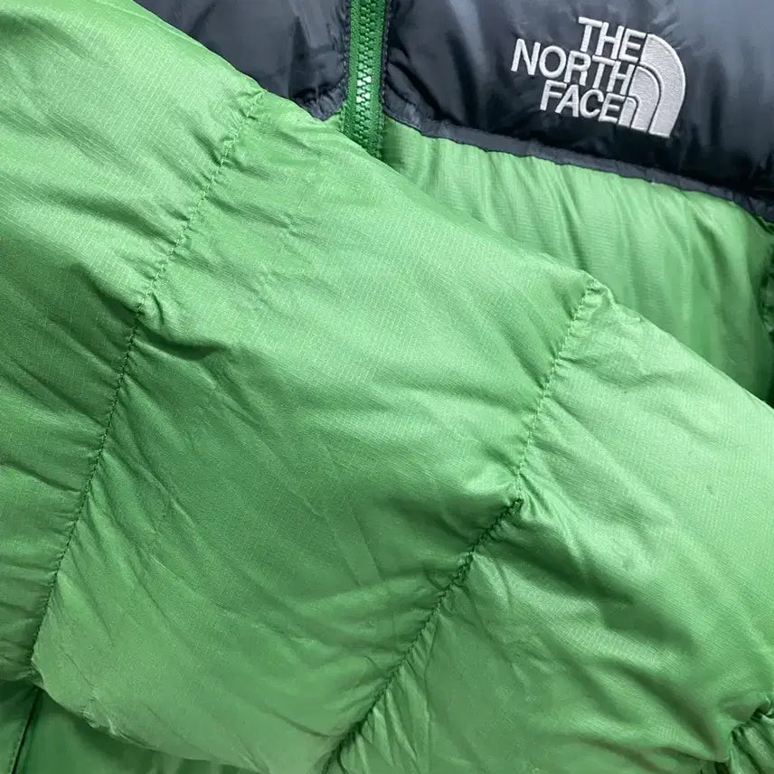 [BUNJANG] The North Face Nuptse 700 Short Padded Jacket / [M추천/표기S] 처분 노스페이스 구형 골드윈 눕시 700 숏패딩 그린